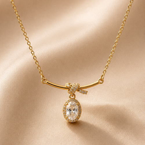 Milan Lumière Bow Necklace