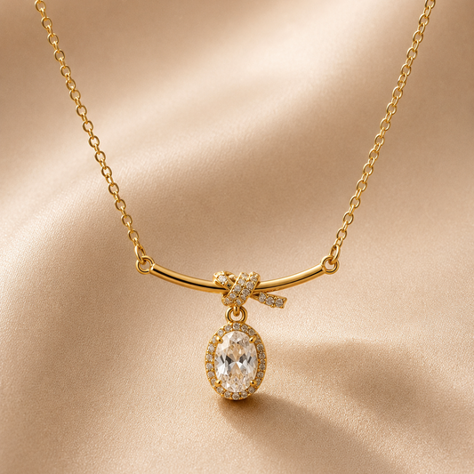 Milan Lumière Bow Necklace