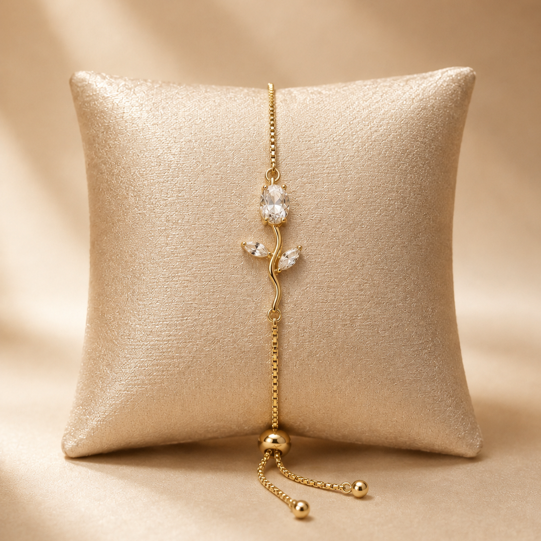 Liora Bloom Adjustable Bracelet | Milan Jewelry