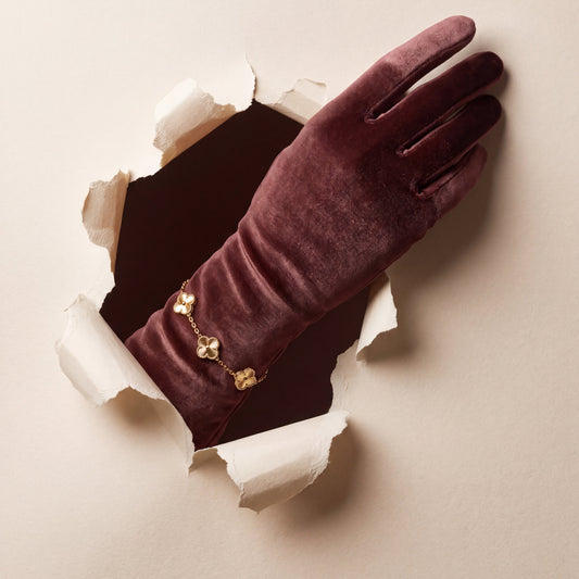 Aurelia Clover Gold Bracelet | Milan Jewelry